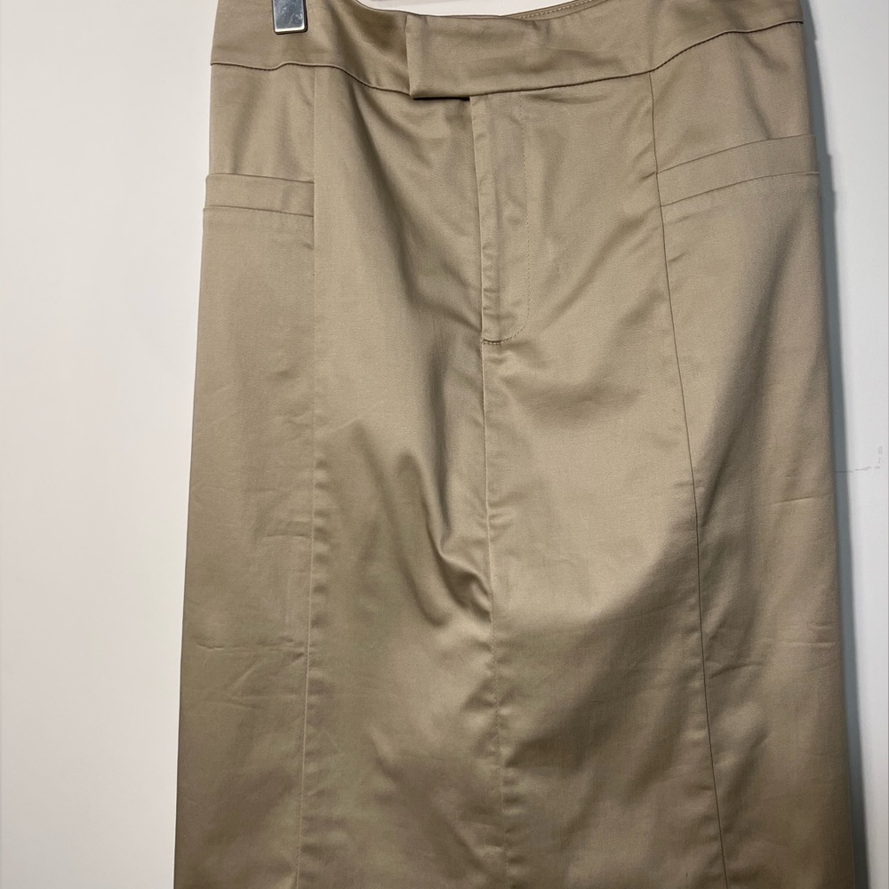 112. NWOT Tradition Tan Pencil Skirt sz 18W